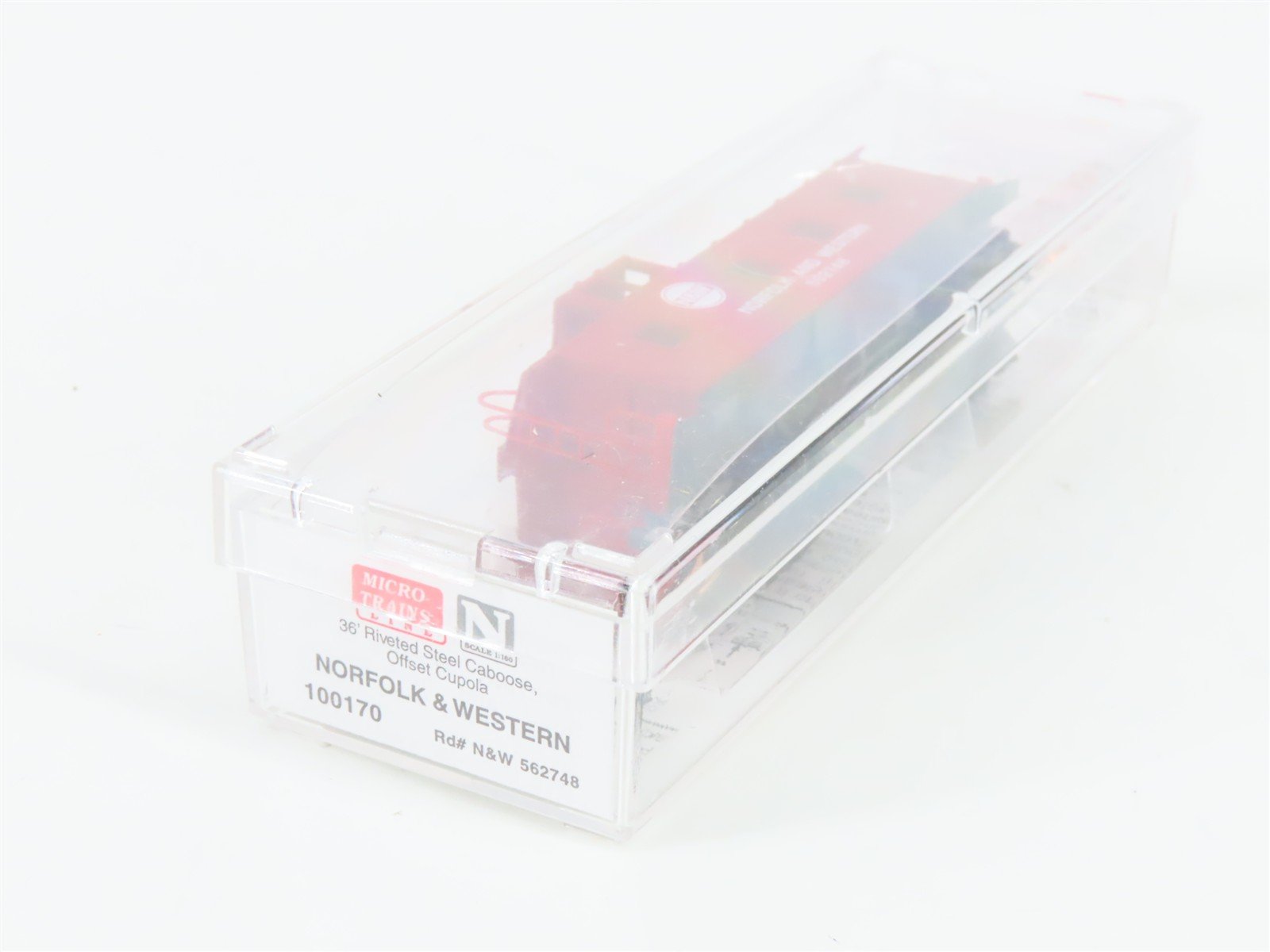 N Scale Micro-Trains MTL 100170 N&W Norfolk & Western 36' Caboose #562748