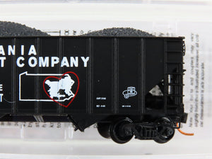 N Micro-Trains MTL 10800230 PPLX Pennsylvania Power & Light 3-Bay Hopper #141