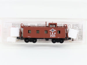 N Scale Micro-Trains MTL T&P Texas & Pacific 36' Riveted Steel Caboose #2525