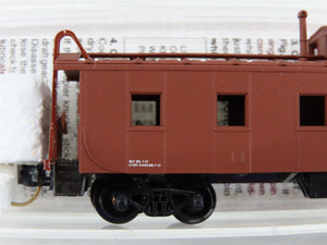 N Scale Micro-Trains MTL T&P Texas & Pacific 36' Riveted Steel Caboose #2525