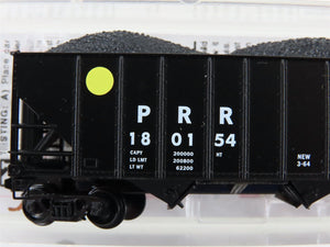 N Scale Micro-Trains MTL 10800040 PRR Pennsylvania 3-Bay Hopper #180154 w/ Load