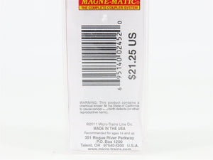 N Micro-Trains MTL 10800120 ATSF Santa Fe 3-Bay Hopper #179551 w/ Copper Load