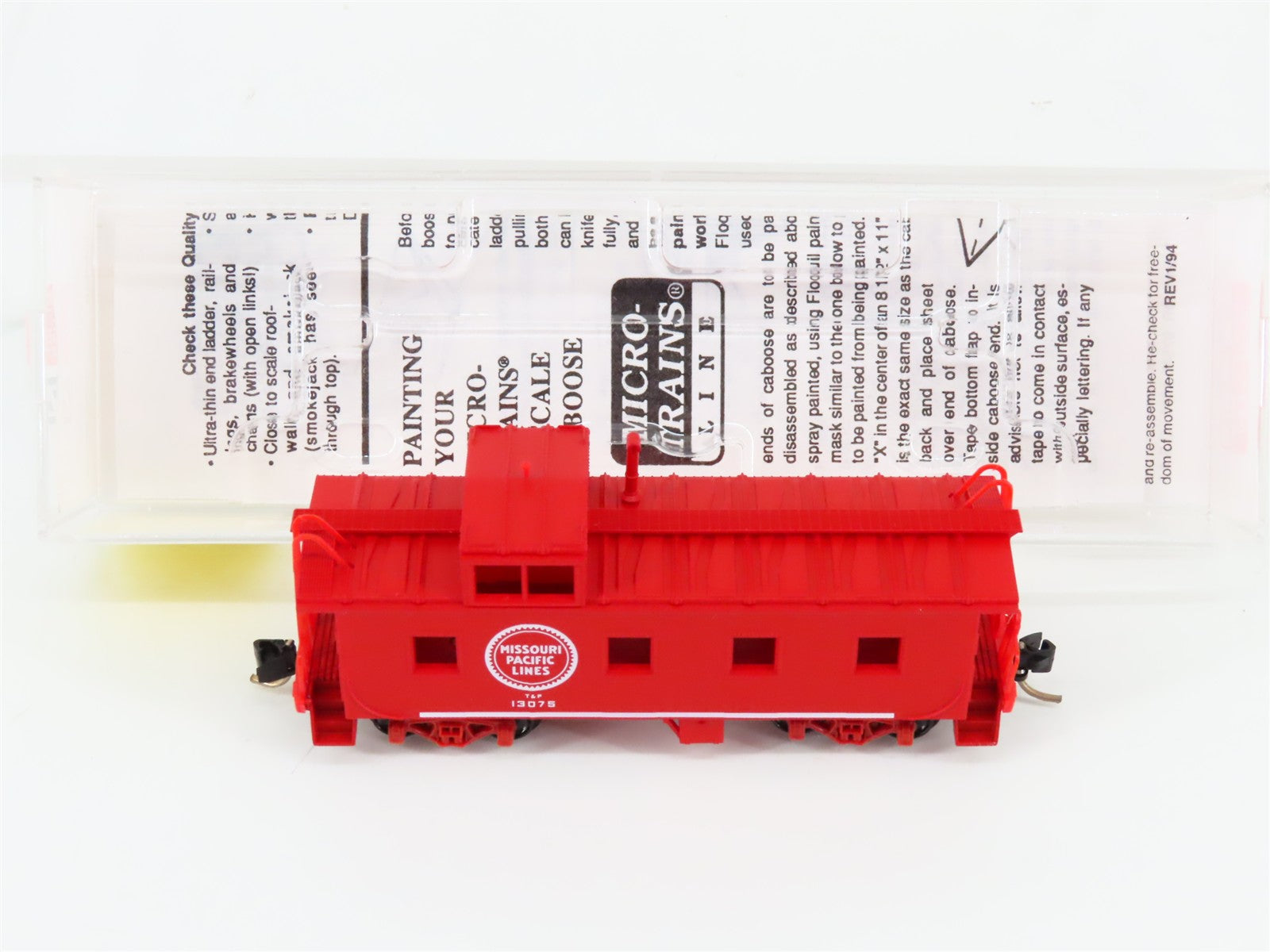 N Scale Micro-Trains MTL 100020 T&P Missouri Pacific Lines 36' Caboose #13075