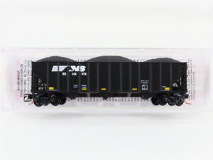 N Micro-Trains MTL 10800281 NS Norfolk Southern 3-Bay Hopper #144974 w/ Load