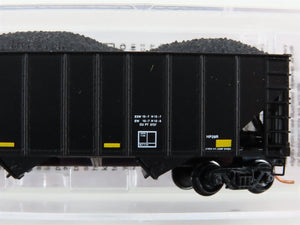 N Micro-Trains MTL 10800281 NS Norfolk Southern 3-Bay Hopper #144974 w/ Load
