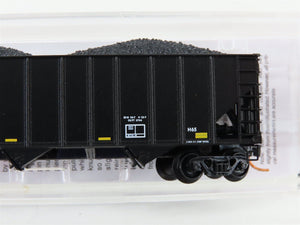 N Micro-Trains MTL 10800191 NS Norfolk Southern 3-Bay Hopper #146557 w/ Load
