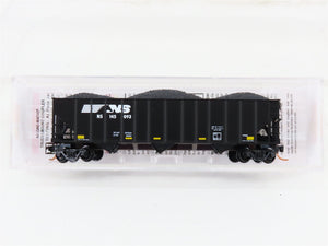 N Micro-Trains MTL 10800282 NS Norfolk Southern 3-Bay Hopper #145093 w/ Load