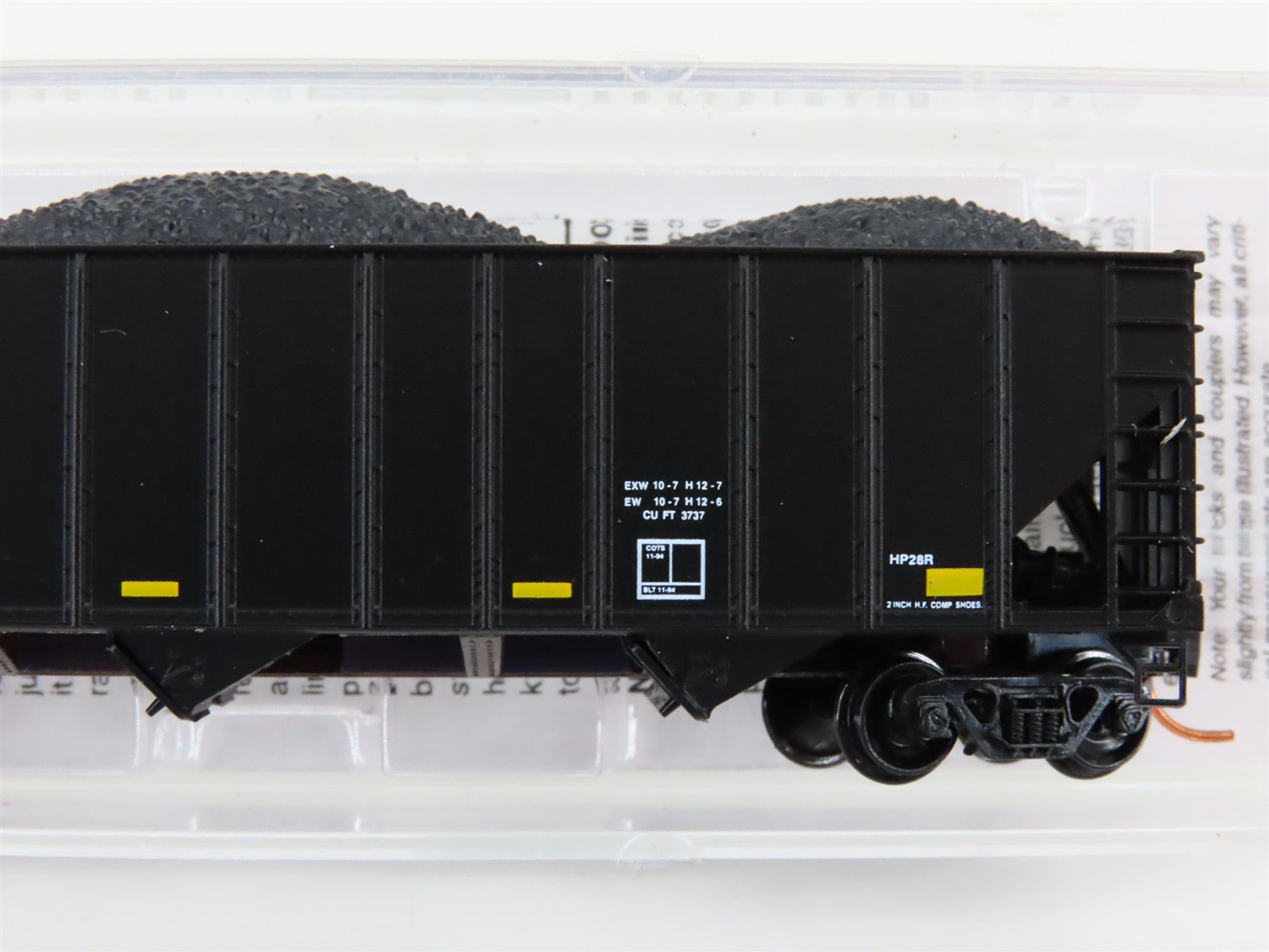 N Micro-Trains MTL 10800282 NS Norfolk Southern 3-Bay Hopper #145093 w/ Load