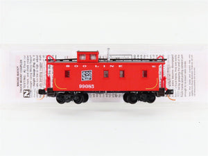 N Scale Micro-Trains MTL 05100070 SOO Line 34' Wood Sheathed Caboose #99085