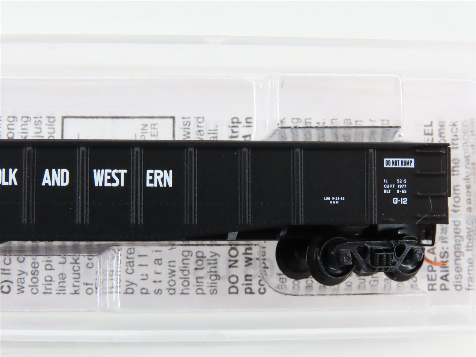 N Scale Micro-Trains MTL 105080 N&W Norfolk & Western 50' Gondola #98863