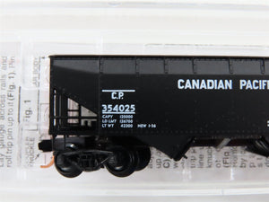 N Scale Micro-Trains MTL 55150 CP Canadian Pacific 2-Bay Open Hopper #354025