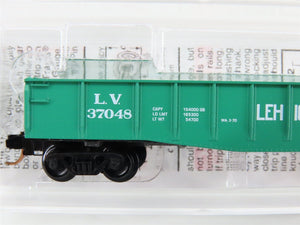 N Scale Micro-Trains MTL 46380 LV Lehigh Valley 50' Fishbelly Side Gondola 37048