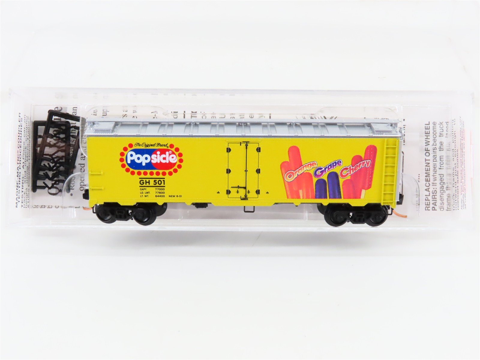 N Scale Micro-Trains MTL 59050 GH Popsicle 40' Steel Ice Reefer #501