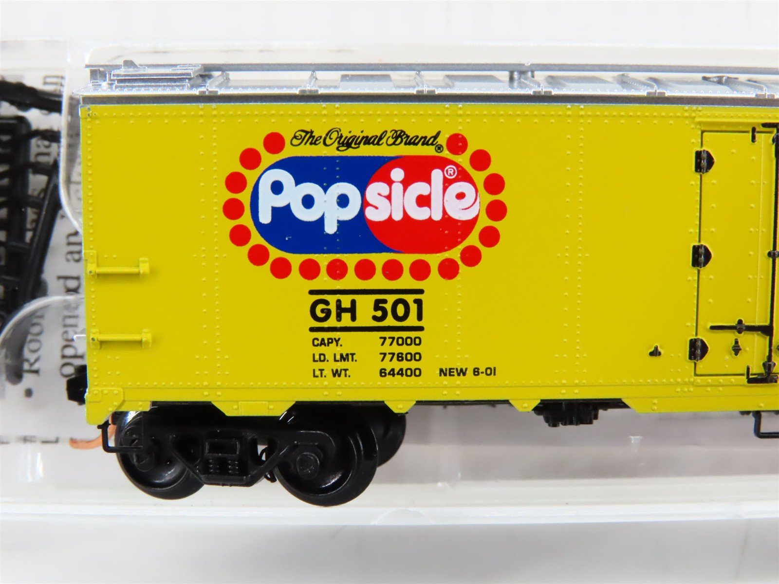N Scale Micro-Trains MTL 59050 GH Popsicle 40' Steel Ice Reefer #501