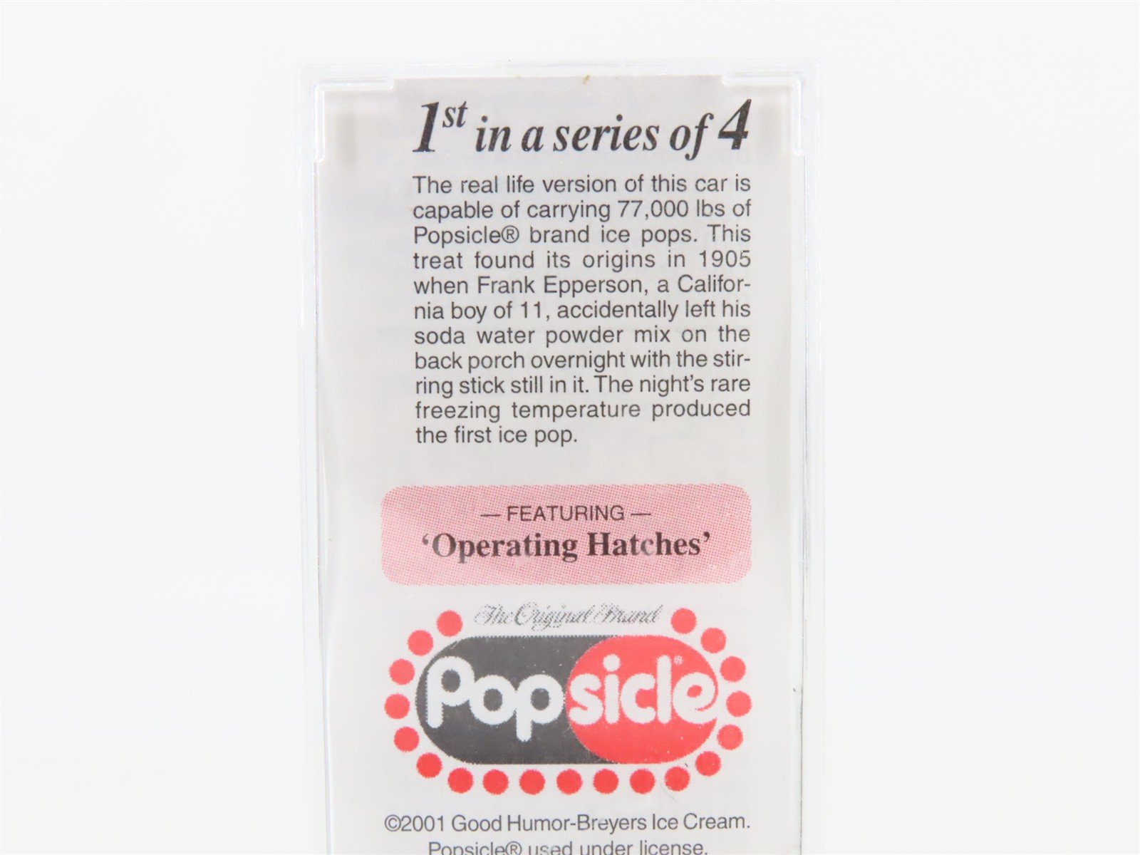 N Scale Micro-Trains MTL 59050 GH Popsicle 40' Steel Ice Reefer #501