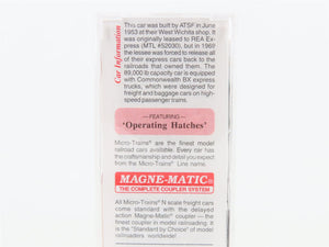 N Scale Micro-Trains MTL 52050 SFRD Santa Fe Mechanical Express Reefer #5033