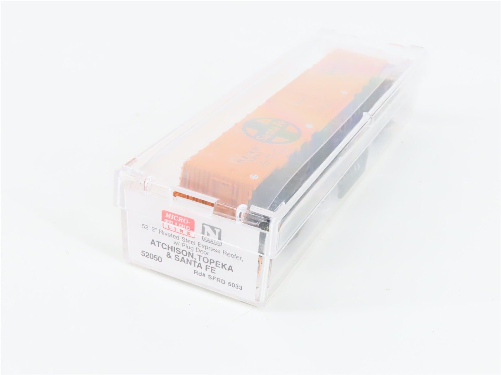 N Scale Micro-Trains MTL 52050 SFRD Santa Fe Mechanical Express Reefer #5033