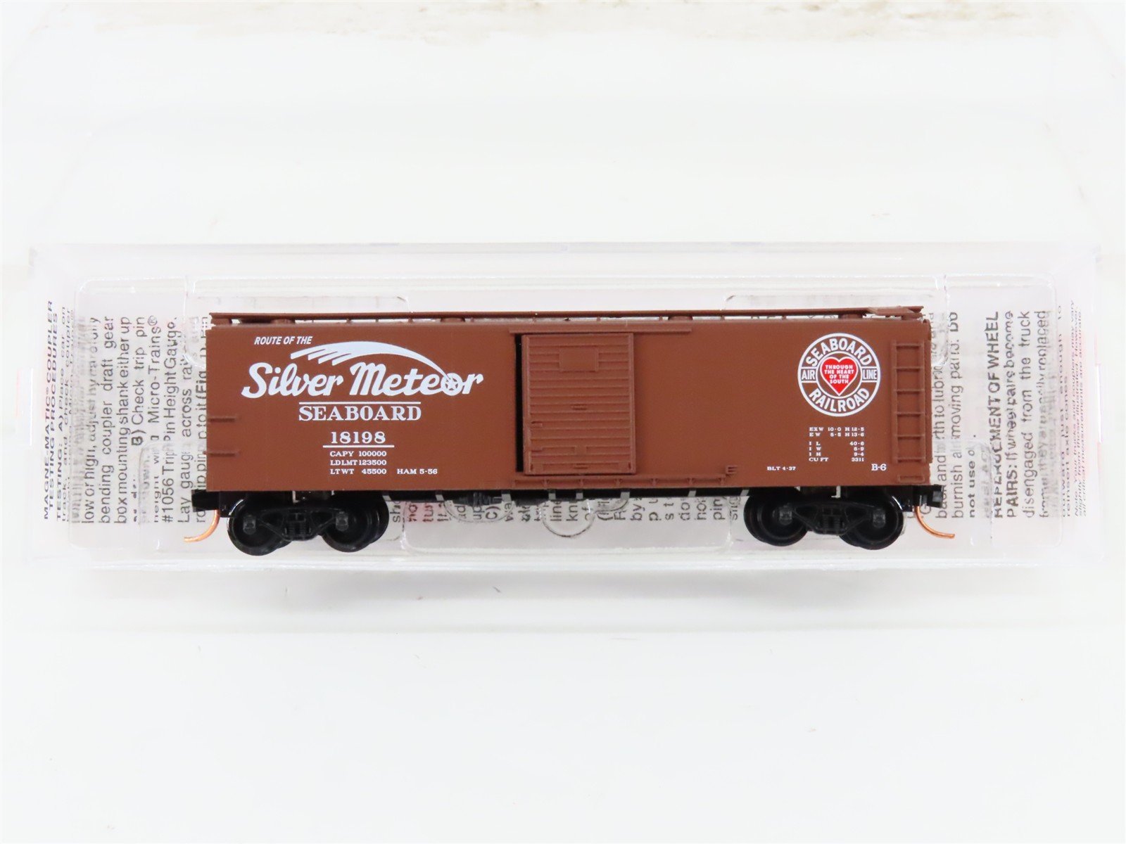 N Scale Micro-Trains MTL 120250 SAL Silver Meteor 