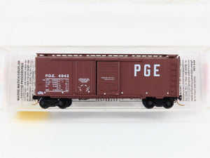 N Scale Micro-Trains MTL 22070 PGE Pacific Great Eastern 40' Box Car #4942