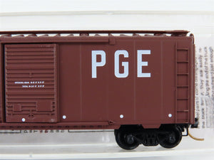 N Scale Micro-Trains MTL 22070 PGE Pacific Great Eastern 40' Box Car #4942