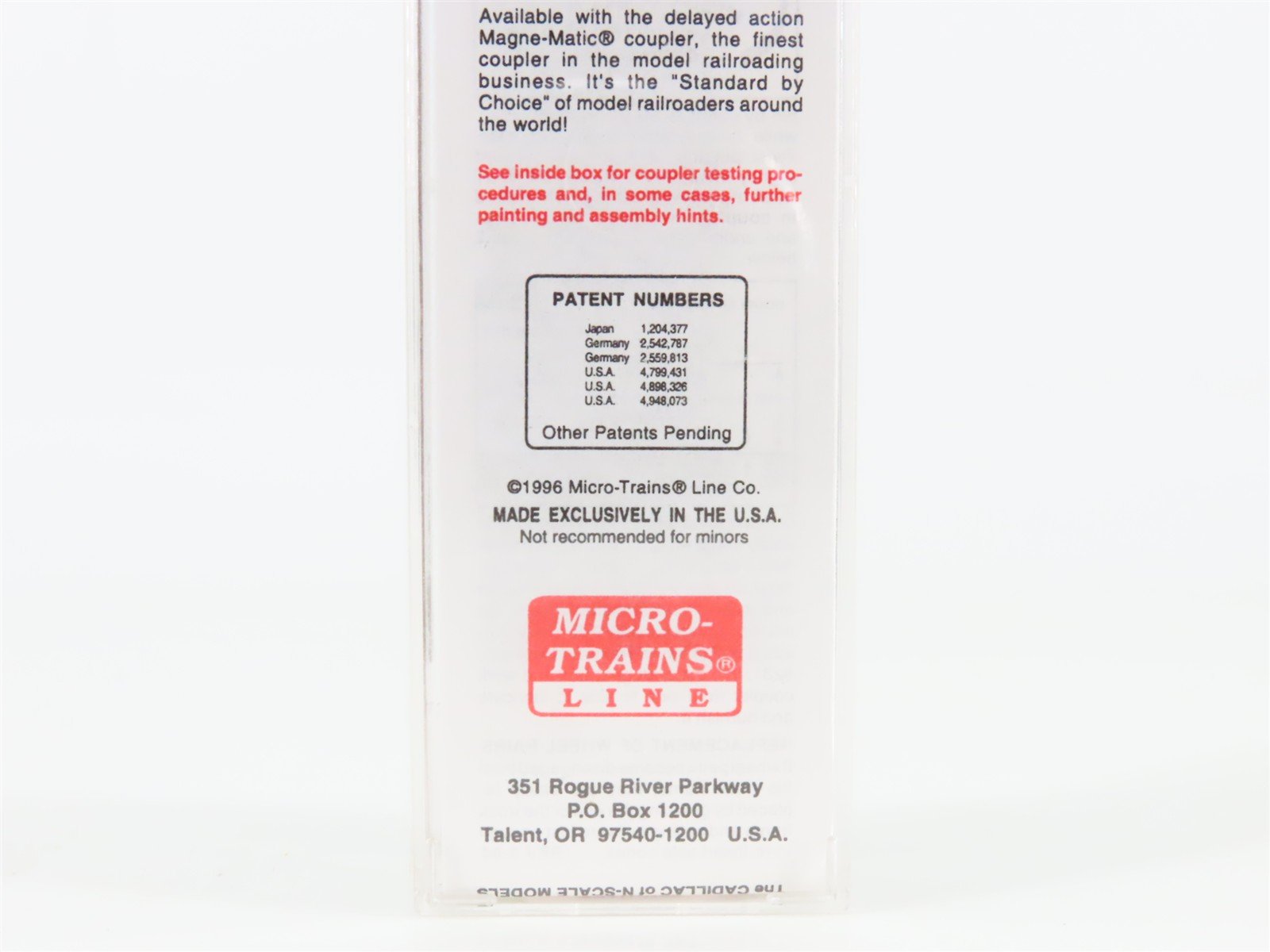 N Scale Micro-Trains MTL 22070 PGE Pacific Great Eastern 40' Box Car #4942