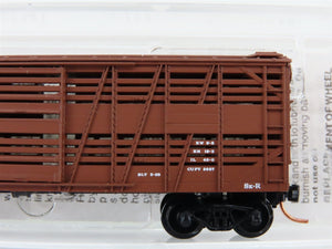 N Scale Micro-Trains MTL 35080 ATSF Santa Fe 40' Despatch Stock Car #50652