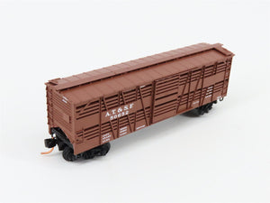 N Scale Micro-Trains MTL 35080 ATSF Santa Fe 40' Despatch Stock Car #50652