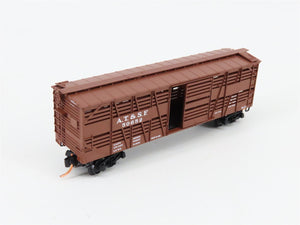 N Scale Micro-Trains MTL 35080 ATSF Santa Fe 40' Despatch Stock Car #50652