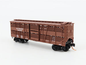 N Scale Micro-Trains MTL 35080 ATSF Santa Fe 40' Despatch Stock Car #50652