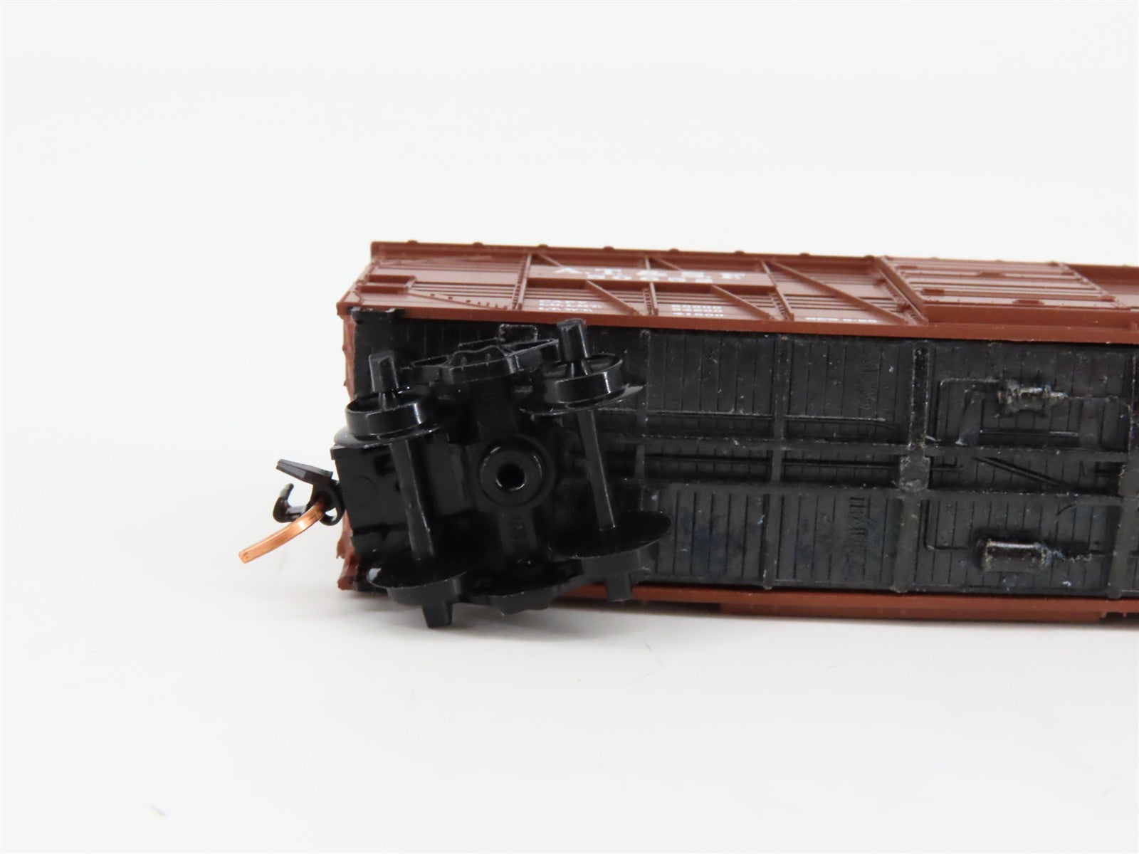 N Scale Micro-Trains MTL 35080 ATSF Santa Fe 40' Despatch Stock Car #50652