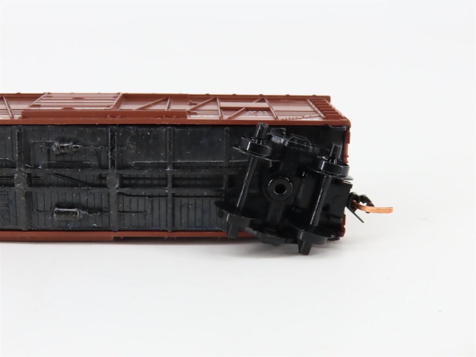 N Scale Micro-Trains MTL 35080 ATSF Santa Fe 40' Despatch Stock Car #50652