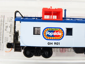 N Scale Micro-Trains MTL 100130 GH Popsicle 36' Riveted Steel Caboose #901