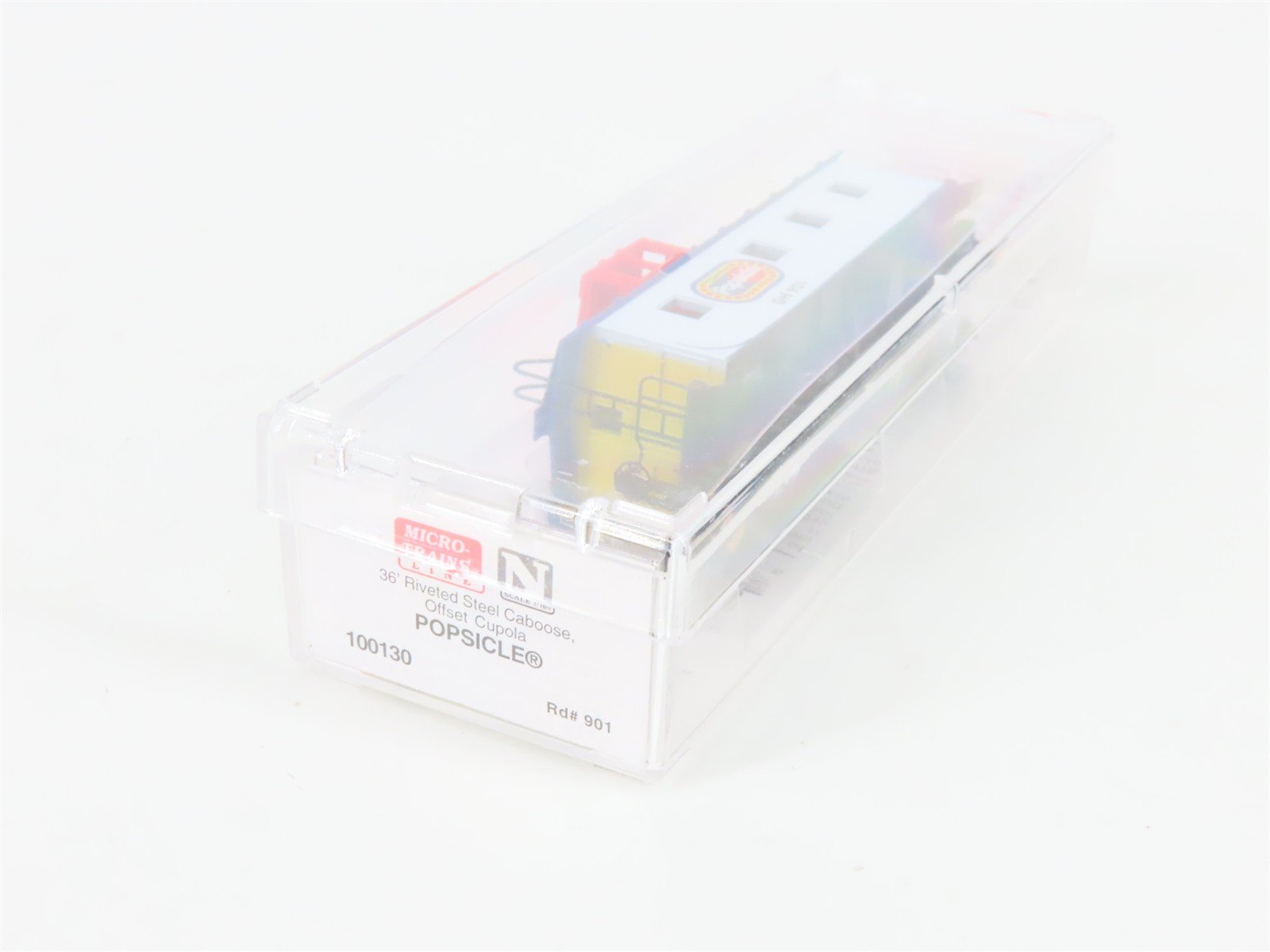 N Scale Micro-Trains MTL 100130 GH Popsicle 36' Riveted Steel Caboose #901