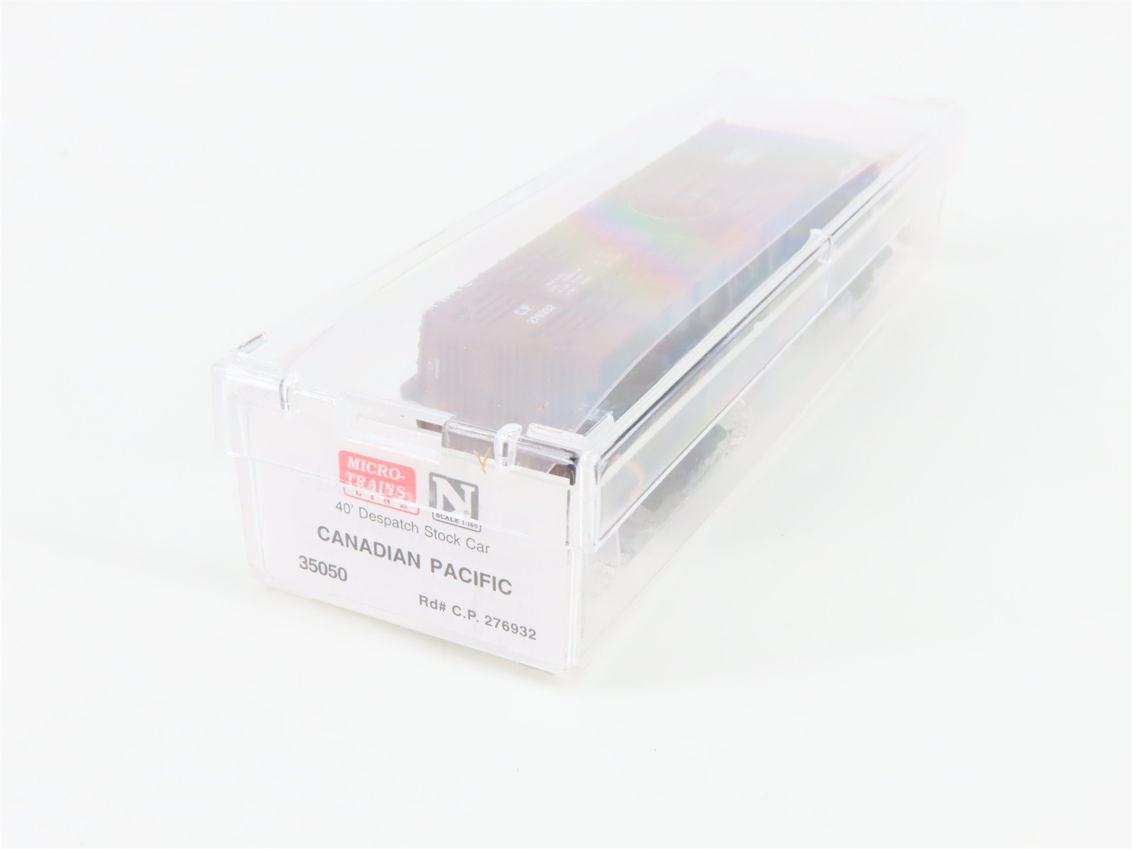 N Scale Micro-Trains MTL 35050 CP Canadian Pacific 40' Despatch Stock Car 276932