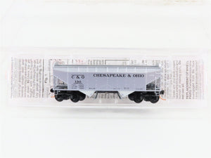 N Scale Micro-Trains MTL 86030 C&O Chesapeake & Ohio 2-Bay Open Hopper #130