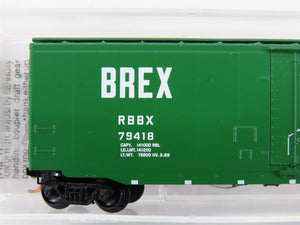 N Micro-Trains MTL 32090 RBBX BREX Burlington Refrigerator 50' Box Car #79418