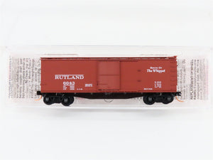 N Scale Micro-Trains MTL 39130 RUT Route Of The Whippet 40' Box Car #6043