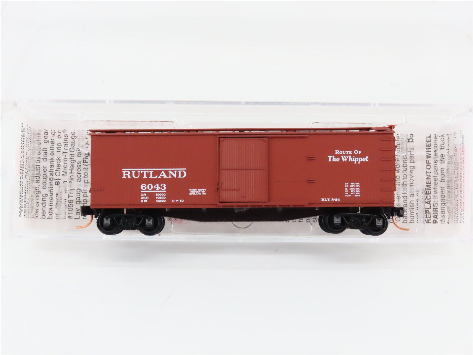 N Micro-Trains MTL 39130 RUT Rutland 