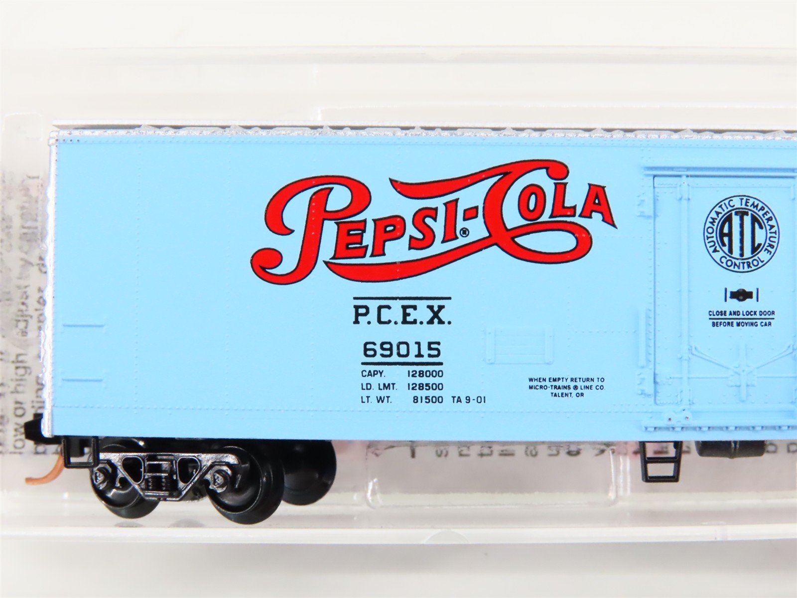 N Scale Micro-Trains MTL 69140 PCEX Pepsi-Cola Mechanical Reefer #69015
