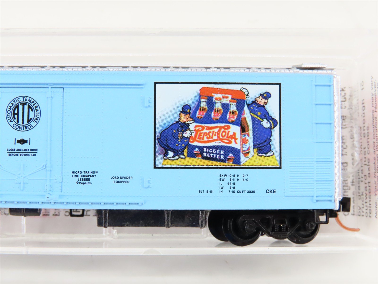 N Scale Micro-Trains MTL 69140 PCEX Pepsi-Cola Mechanical Reefer #69015