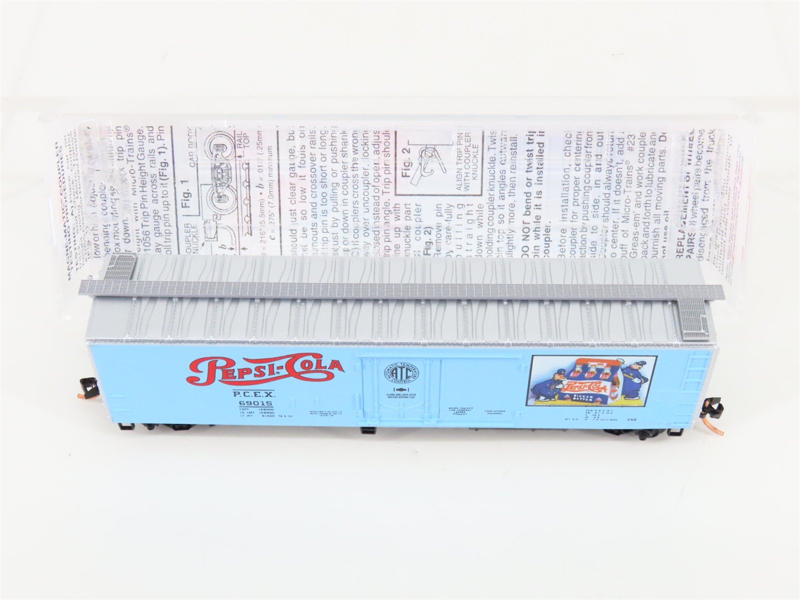 N Scale Micro-Trains MTL 69140 PCEX Pepsi-Cola Mechanical Reefer #69015