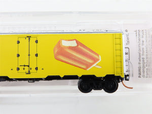 N Scale Micro-Trains MTL 59070 GH Creamsicle 40' Steel Ice Reefer #701