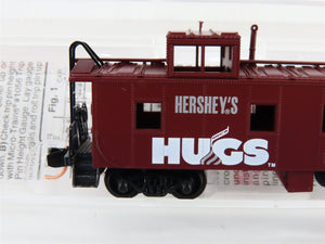 N Scale Micro-Trains MTL 100120 Hershey Hugs 36' Offset Cupola Caboose #4011