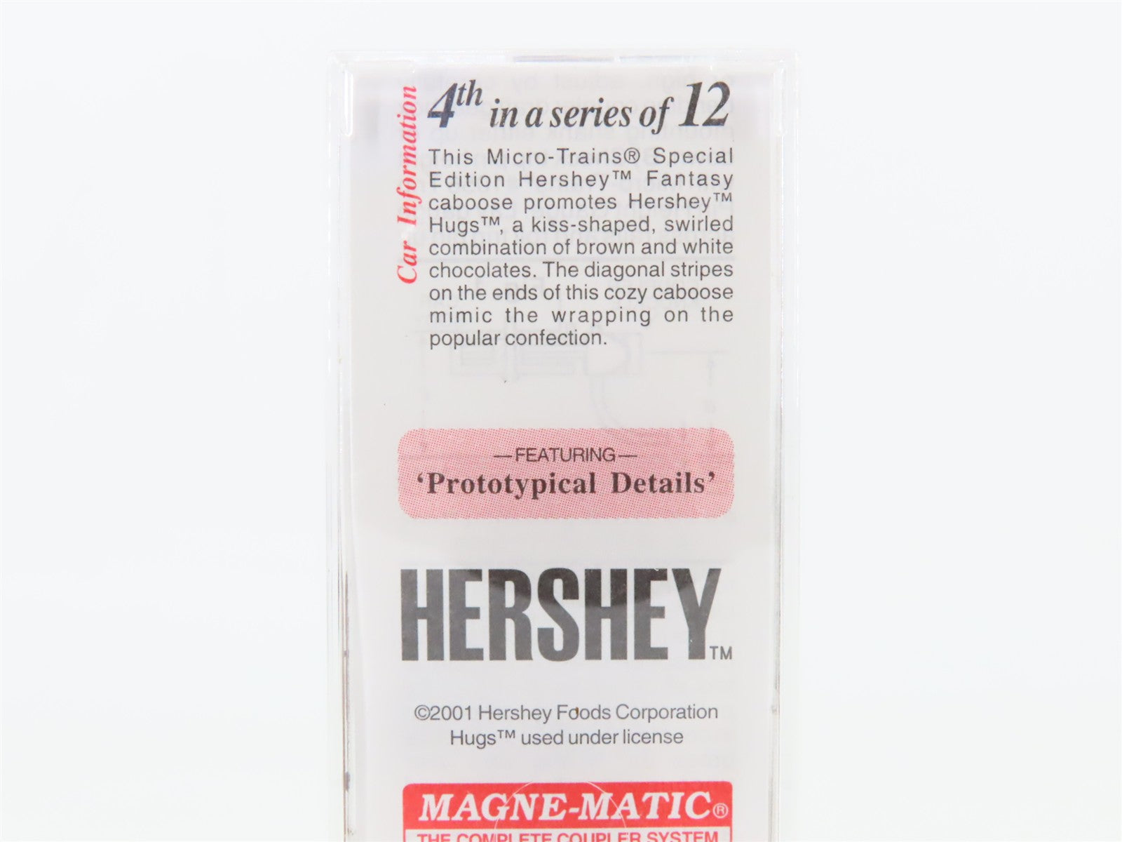 N Scale Micro-Trains MTL 100120 Hershey Hugs 36' Offset Cupola Caboose #4011