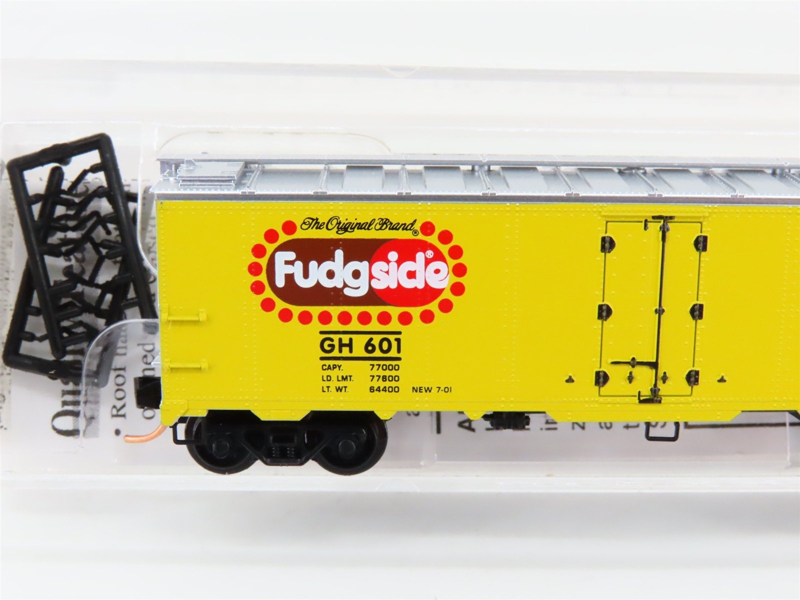 N Scale Micro-Trains MTL 59060 GH Fudgsicle 40' Steel Ice Reefer #601