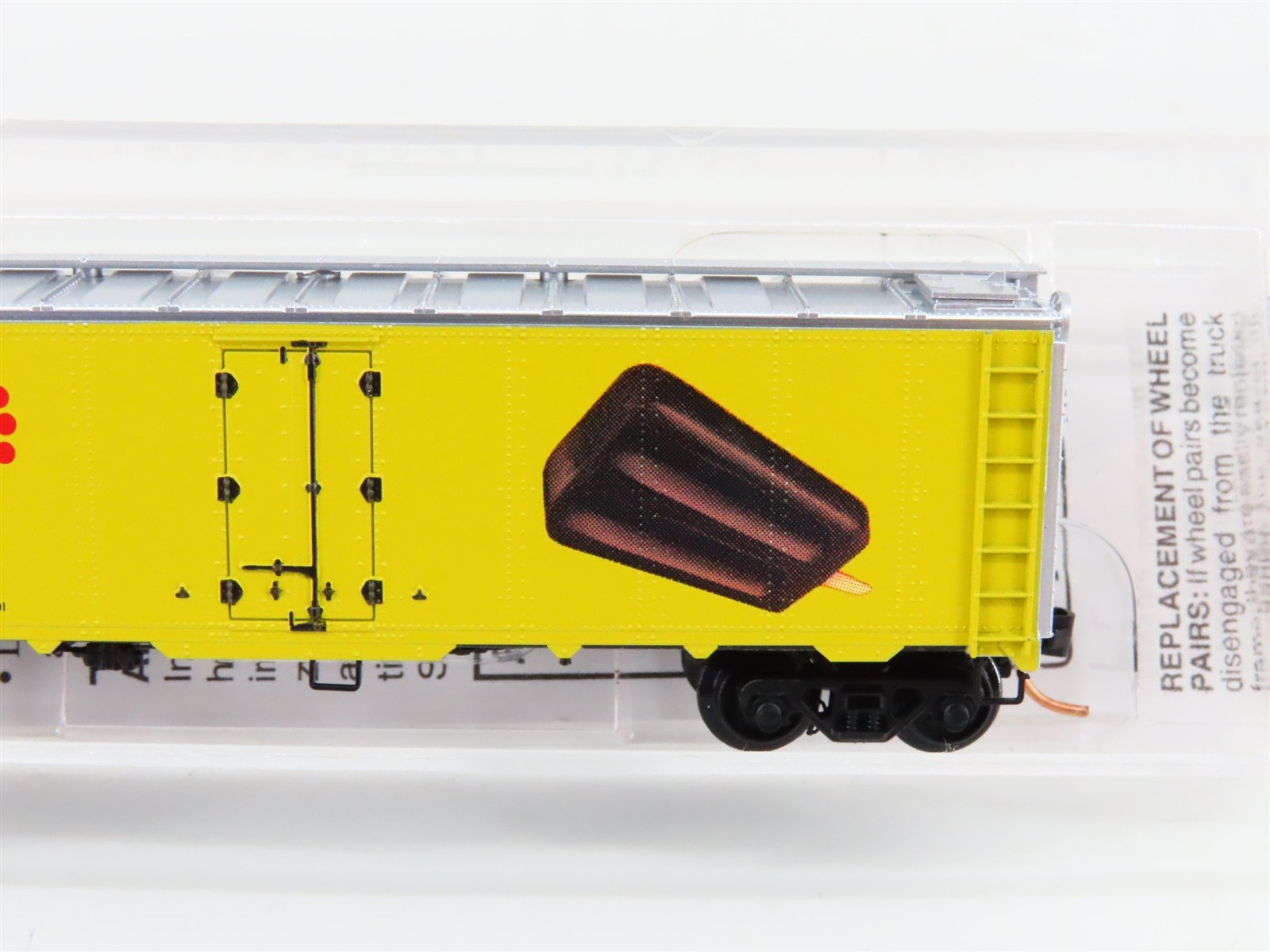 N Scale Micro-Trains MTL 59060 GH Fudgsicle 40' Steel Ice Reefer #601