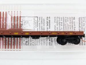 N Micro-Trains MTL 44090 CB&Q Chicago Burlington & Quincy 50' Flat Car #93374