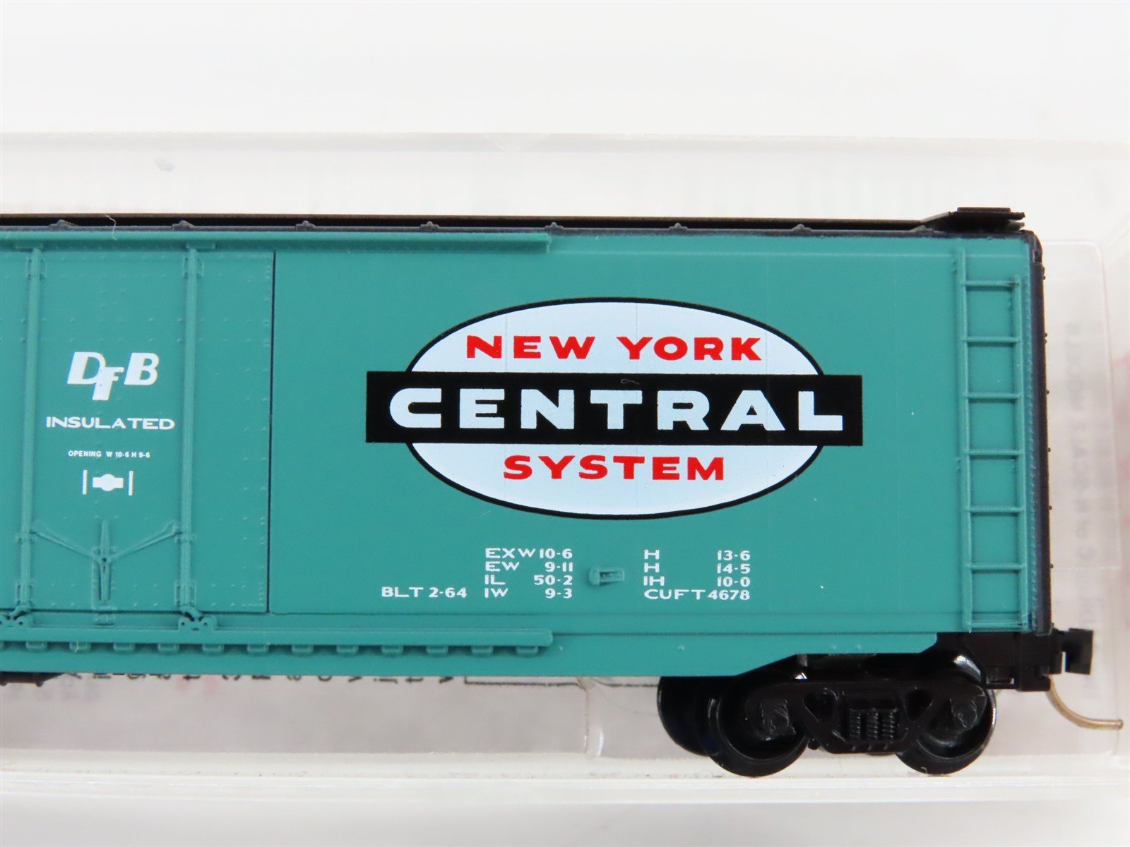 N Scale Micro-Trains MTL 32250 NYC New York Central System 50' Box Car #78824