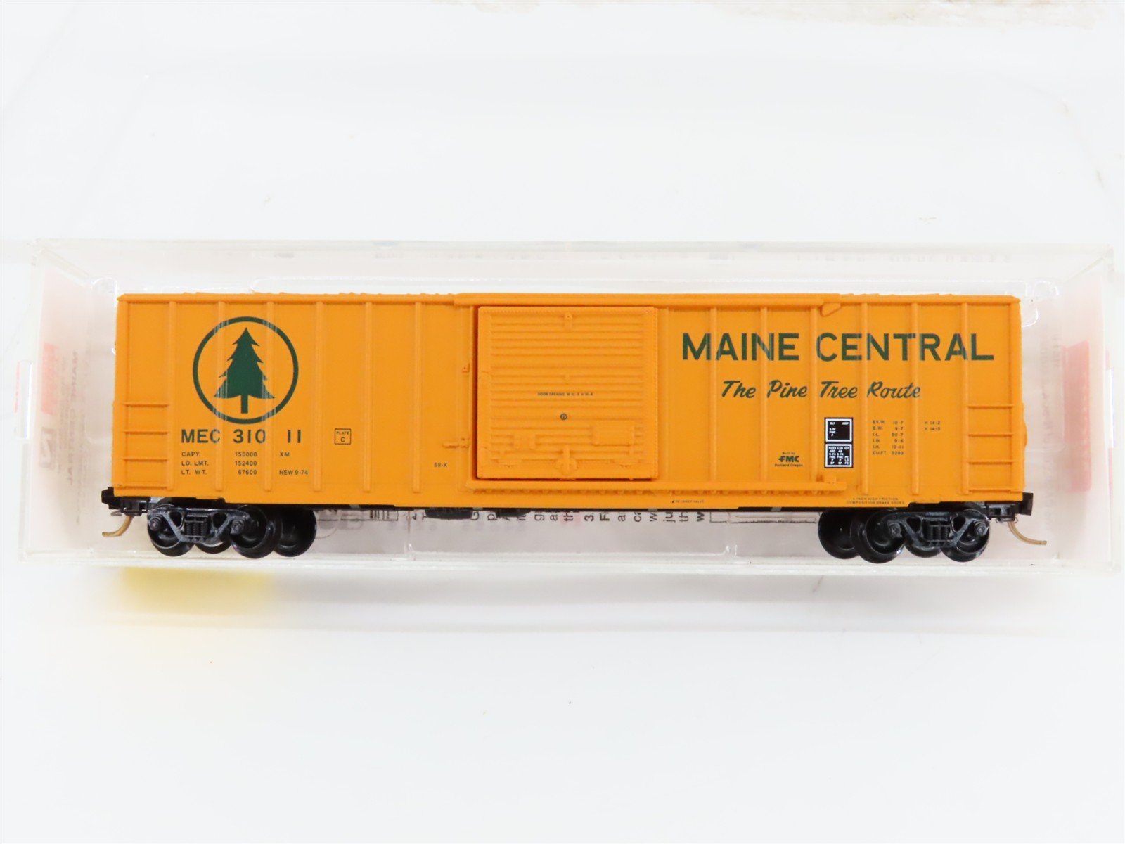 N Micro-Trains MTL 25020 MEC Maine Central Pine Tree Route 50' Box Car #31011