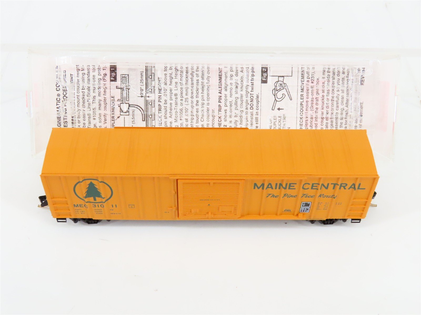N Micro-Trains MTL 25020 MEC Maine Central Pine Tree Route 50' Box Car #31011
